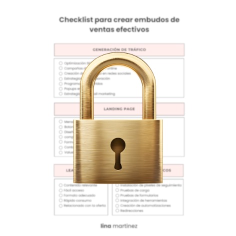 Checklist embudo de ventas
